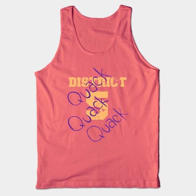 District 5 Tank Top by WhoElseElliott